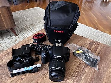canon eos 600: Canon EOS 600D DSLR fotoaparat dəsti - 18 MP APS-C CMOS sensor – — 5