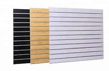 divar üçün işıq: Slatwall panel və asılqan sistemləri Məhsul təsviri: - Mağaza — 4