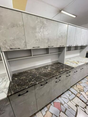 Кухонные гарнитуры: Кухонный гарнитур, Новый, цвет - Белый, ДСП, Бесплатная доставка — 21