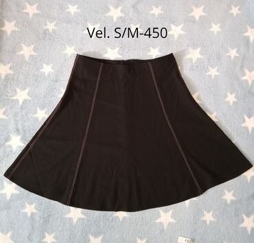 suknja sa tregerima: S (EU 36), M (EU 38), Mini, color - Brown