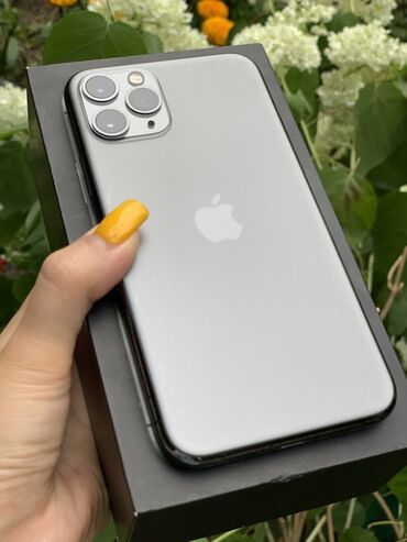 ипхоне 11: IPhone 11 Pro, Б/у, 256 ГБ, Space Gray, Коробка, 69 %
