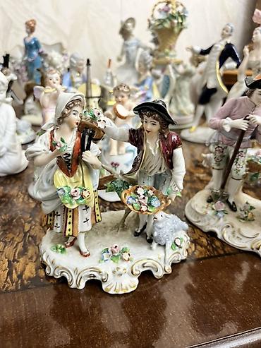 Fiqurlar: Fiqur, Keramika, rəng - Qızılı — 11