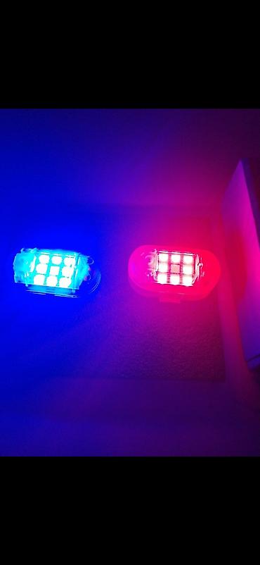 фонари ручной: LED «Анти-хвост» QS-02/QS-12 — беспроводной сигнальный свет с пультом — 2