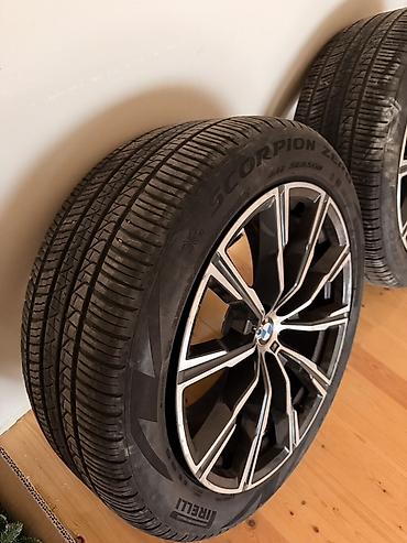 formula teker satisi: BMW orijinal yüngül lehimli disklər və Pirelli təkər dəsti - Dəst: 4 — 4