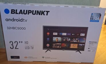 Televizorlar: Televizor Blaupunkt ( Almaniya), diaqonal 32"(81sm), smart, Led