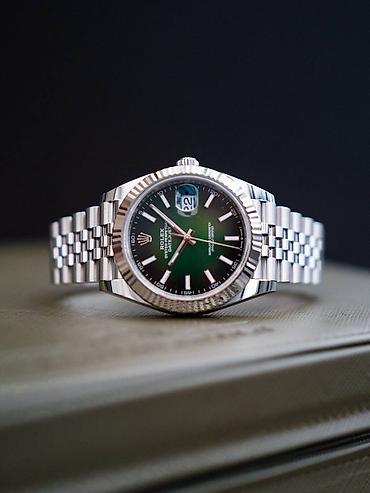 monaco: Yeni, Qol saatı, Rolex, rəng - Yaşıl — 6