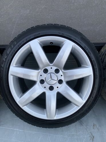 автозапчасти на спринтер: Дөңгөлөктөр монтажда 235 / 45 / R 17, Жай, Колдонулган, Комплект, Жеңил унаалар, Куйма, тешиктери - 5