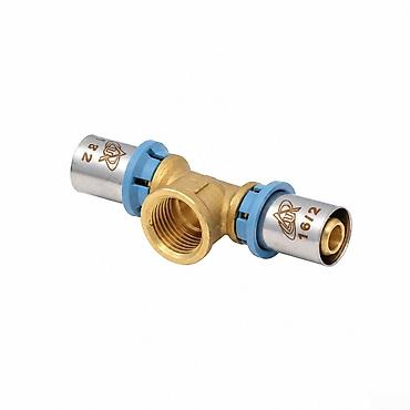 Unidelta iç dişli press T birləşdirici 90° – 16, 20, 26 mm Unidelta