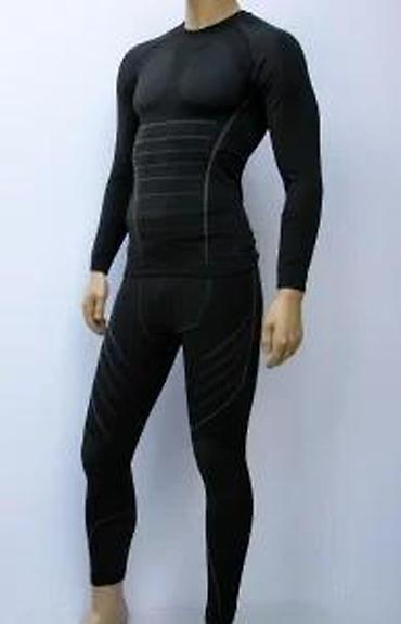 Odeća za skijanje: Muški termo komplet – majica i helanke - Dvodijelni set za hladnije — 1