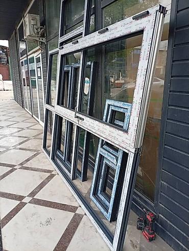 Даяр пластик терезеле, Терезе түрү: Панорамалык, Орнотуусуз, Бөлүп төлөө жок