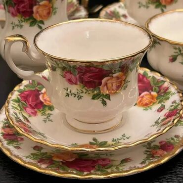 royal: Çay dəsti, Farfor, 6 nəfərlik