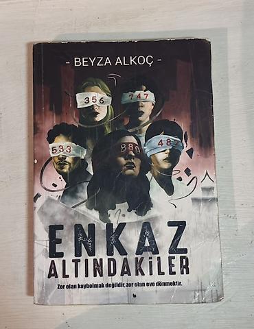 tibbi formalar: Məhsul: Kitab – “Enkaz Altındakiler” Müəllif: Beyza Alkoc Xülasə: - — 1
