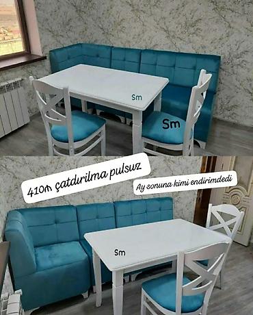 Masa və oturacaq dəstləri: Dörd oturacaqlı bu yemək masası dəsti eviniz üçün praktik və cəlbedici -da lalafo.az — 24 Masa və oturacaq dəstləri: Dörd oturacaqlı bu yemək masası dəsti eviniz üçün praktik və cəlbedici — 24