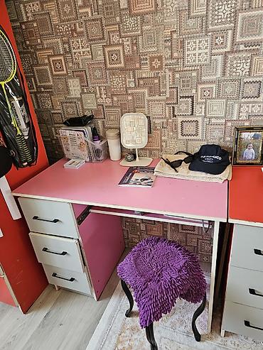 study table: Детская мебельный комплект (кровать, шкаф, письменный стол) Состав и — 5