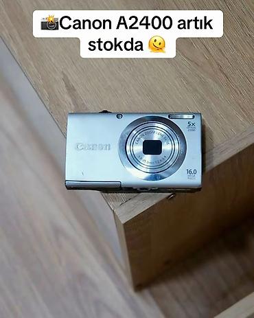 canon 600 d: Canon PowerShot A2400 IS fotoaparat Tam komplekt Adabdır, Yeni — 1