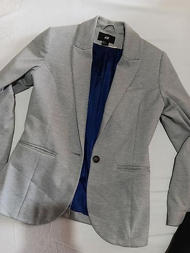 Kompleti: Ženski komplet: H&M sako + Mohito bluza - Sako: svetlosivi — 5