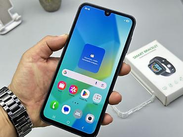 Уюлдук телефондор жана аксессуарлар: Samsung Galaxy A16, Колдонулган, 128 ГБ, түсү - Кара, 2 SIM — 2