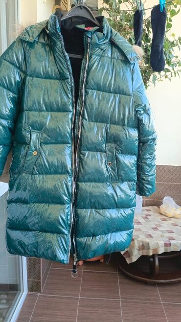 женские куртки трансформер: Palto, rəng - Yaşıl