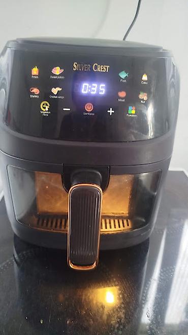 SilverCrest friteza na vruć vazduh (air fryer) 8l sa digitalnim