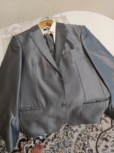 одежда акацуки: Костюм 4XL (EU 48), цвет - Серебристый