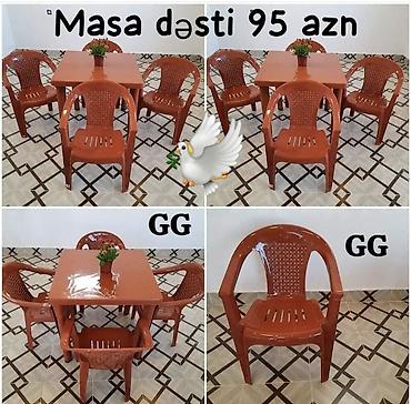 mətbəx ucun stol stul: Masa desti yeni — 1