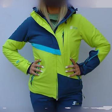 teece fleece: Ženska ski/snowboard jakna – dvobojna (žuto-limeta i tamnoplava) sa — 1