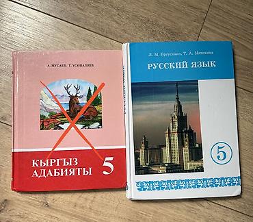бреусенко: Кыргызская литература, 5 класс, Б/у, Самовывоз, Платная доставка — 1