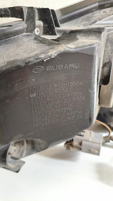 Передние фары: Комплект передних фар Subaru 2019 г., Б/у, Оригинал — 3