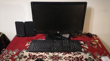 internet modem: HP stolüstü kompüter seti Tərkib: - HP monitor (təxmini 22"-23"