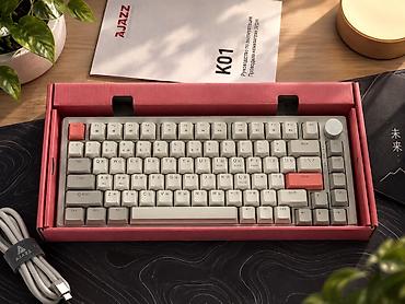 smart keyboard: Клавиатура, Механическая, Bluetooth, Проводное подключение, Размер: 75% — 1