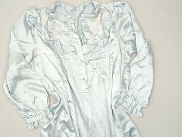 biala sukienka z piorkami: Nightshirt, size M (EU 38)