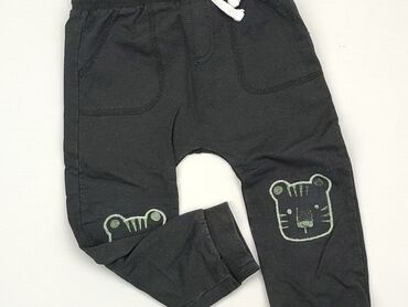 czarne spodnie niemowlęce: Sweatpants, So cute, 2-3 years, 92/98, condition - Good