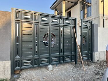 решетка для дома: Откатные ворота Стальные