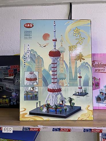 башня игрушка: Конструктор наноблоков «Восточная жемчужина» (Ориентал Перл Тауэр) — 1