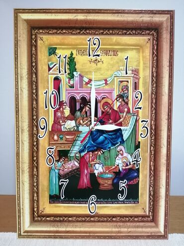 Satovi za kuću: Zidni sat, bоја - Šareno, Novo — 22