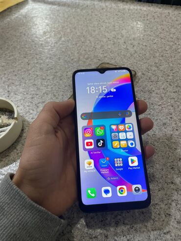 Honor: Honor X5, 64 GB, rəng - Qara, İki sim kartlı, Face ID, Sensor