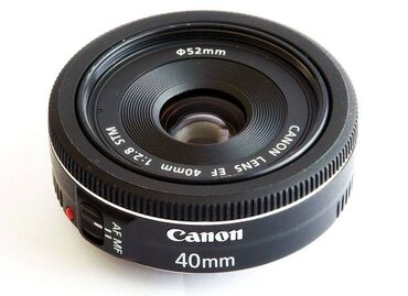obyektiv canon: Canon EF 40mm f/2.8 STM
Canon EF-S 24mm f/2.8 STM
Her biri 180 azn
