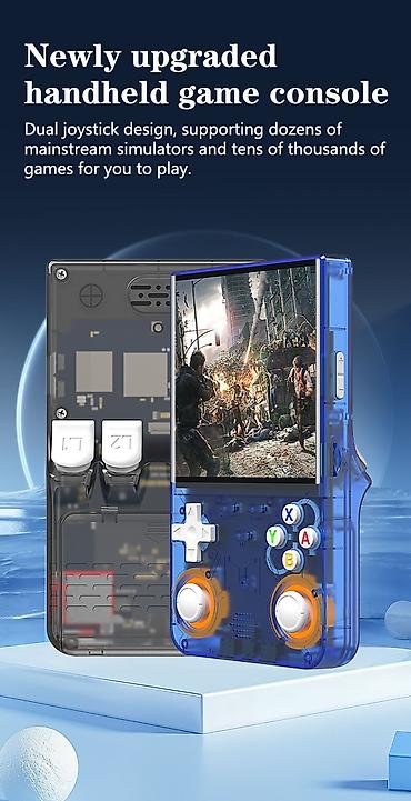 chip gps: Портативная игровая консоль R36 Ultra 128Gb 2025 с открытым исходным — 8