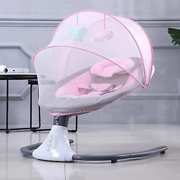 ormaric za kljuceve ikea: Električna ležaljka/ljuljaška za bebe sa baldahinom i mrežom protiv — 2
