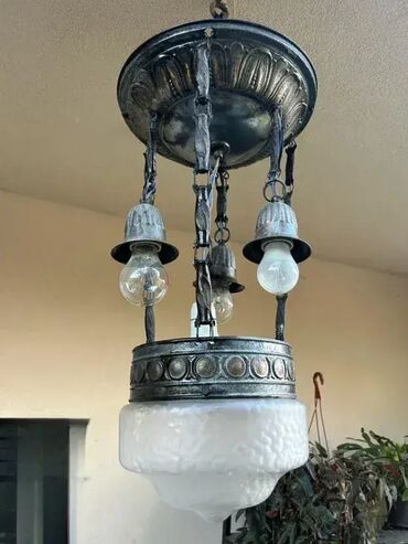 Ostali stilski nameštaj: Stari secesijski luster br. 2 Stari luster - Secesija U dobrom stanju — 7