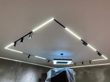 Натяжной потолок: Натяжной потолок Глянцевое, Матовое, 3D потолки Бесплатный замер, Гарантия, Демонтаж — 2