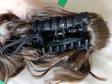 Аксессуары для волос: Хвосты 900 трессы 750 дикая вишня 750 (заколка) шатенка заколка 450 — 17