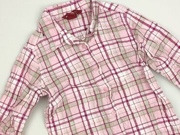 kurtka zimowa dziewczynka reserved: Shirt 7 years, condition - Perfect, pattern - Cell, color - Pink