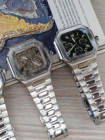 willande saat: Məhsul: Kvars xronoqraflı kişi qol saatı (metal biləkbağı ilə) Rolex — 2