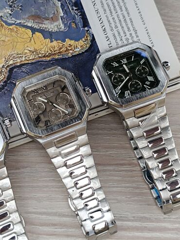 Qol saatları: Yeni, Qol saatı, Patek Phillipe, rəng - Gümüşü — 13