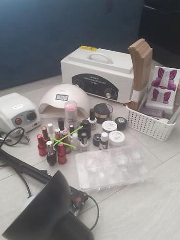 dəsti: Manikür və gel-lak üçün peşəkar komplekt. Hər biri Yeni kimidir — 1