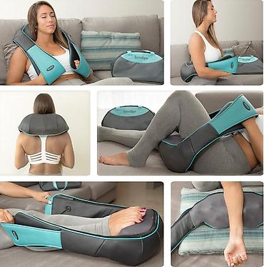 Массажеры и массажные аксессуары: 💆‍♂️ Электрический массажёр для шеи, плеч и спины с подогревом (3D) — 4