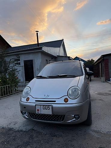 май жубаз: Daewoo Matiz: 2007 г., 0.8 л, Кол менен иштөөчү, Бензин, Хетчбек — 1
