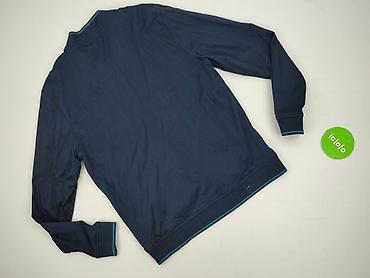 cropp katana męska: Męska bluza rozpinana typu bomber w kolorze granatowym. - Krój — 3