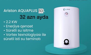 Aristonlar: Ariston 50 l, Yeni, Kredit var, Ünvandan götürmə, Pulsuz çatdırılma